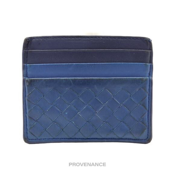 🔴 Bottega Veneta 6CC Card Wallet - Two-Tone Intrecciato - Picture 1 of 5
